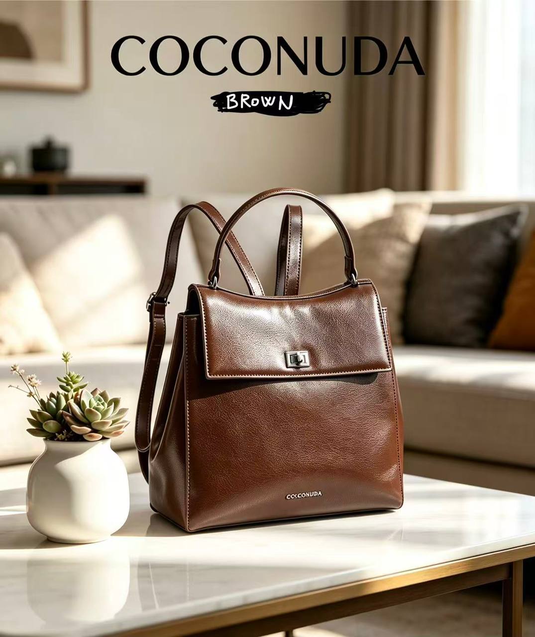 Zainetto Coconuda: cambia stile, resta sempre comoda