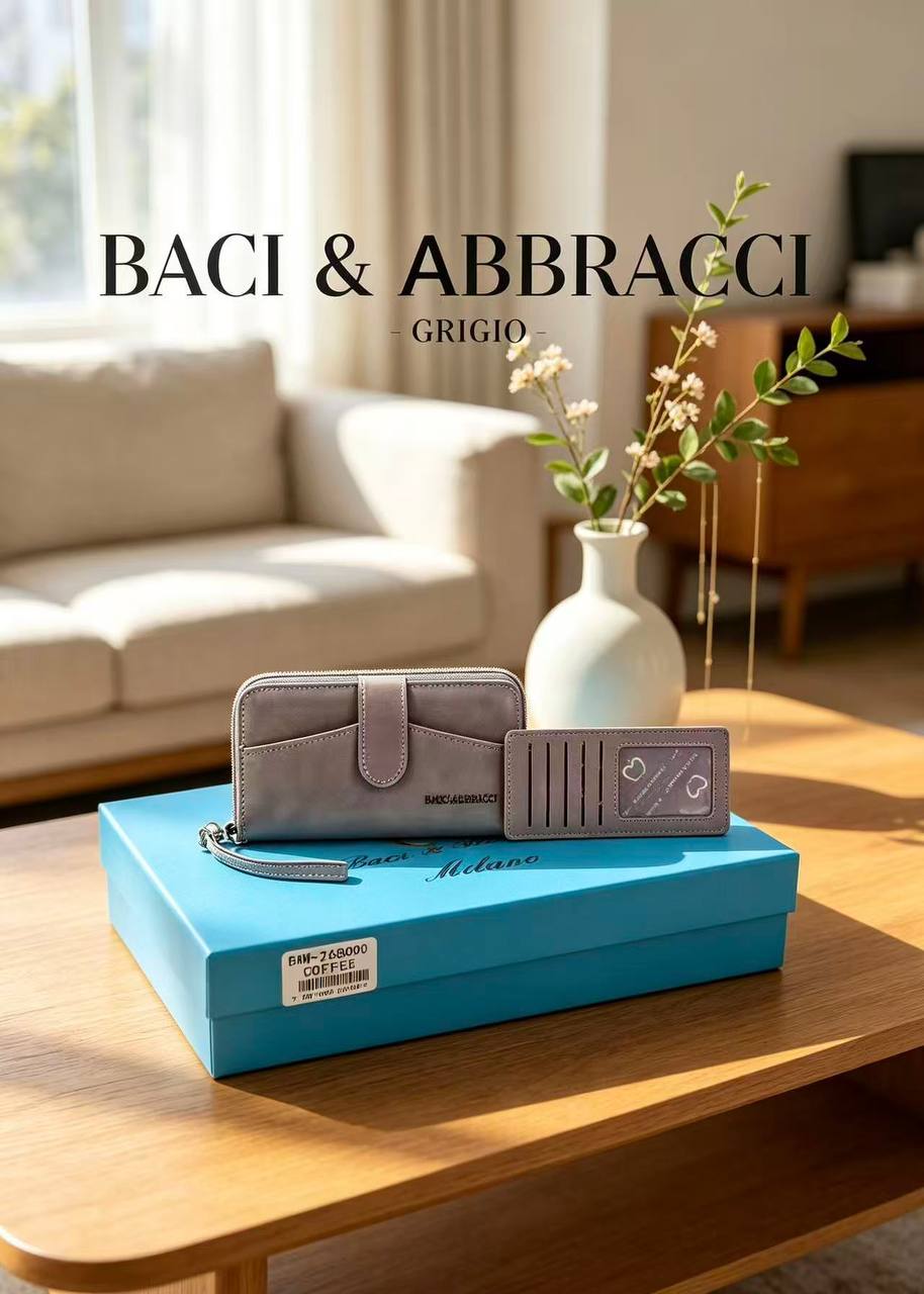 Portafogli Baci & Abbracci: stile e praticità sempre con te